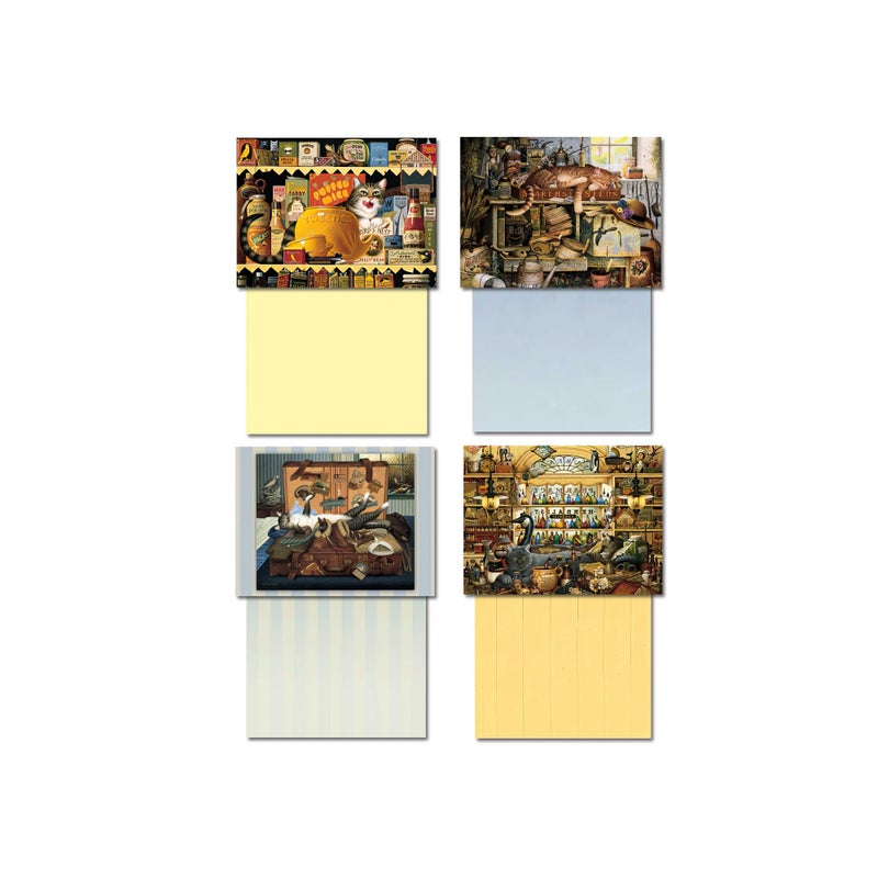 Leanin' Tree, Cat Tales, 20 Blank Cards and Envelopes 5x7, Cute Stationery for Women, Blank Note Cards, Blank Note Cards and Envelope - Image 4